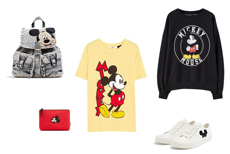 coleccion mickey mouse pull and bear