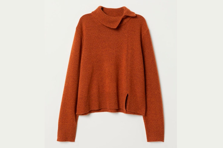 jersey-cuello-color-marron-camel-hm
