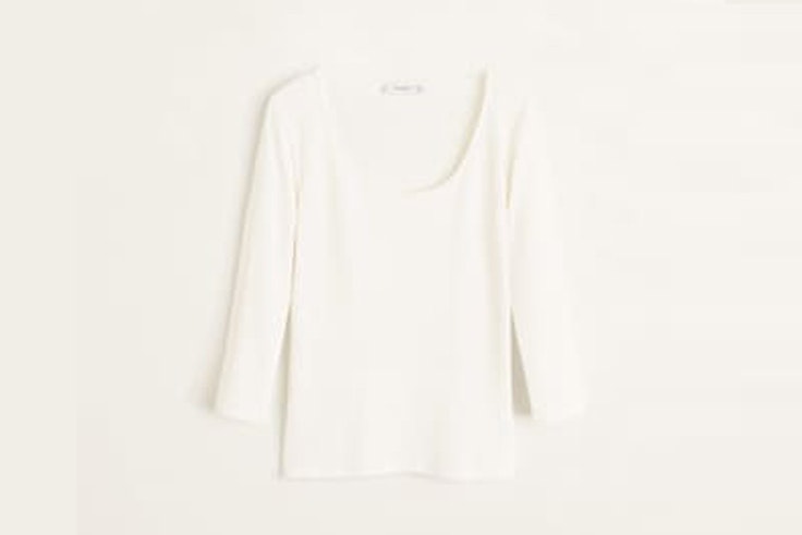 camiseta-blanca-punto-canale-manga-larga-mango
