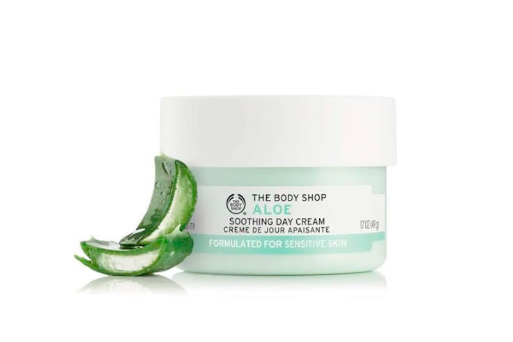 the body shop crema de dia aloe