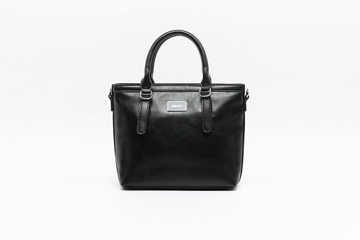 bolso negro sencillo misako