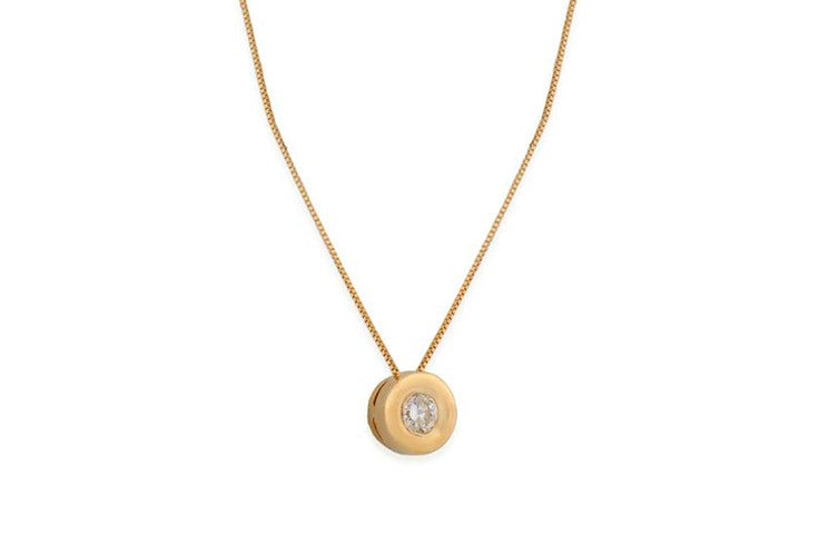 colgante dorado jose luis joyeria