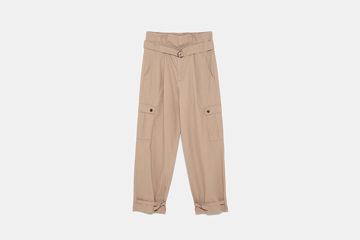 pantalon cargo zara María Tilve