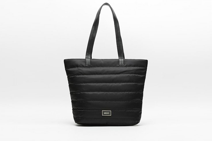 bolso shopper negro nylon misako Patricia Aguado