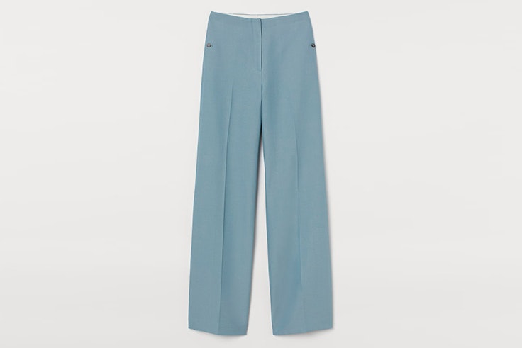 pantalon azul claro hm