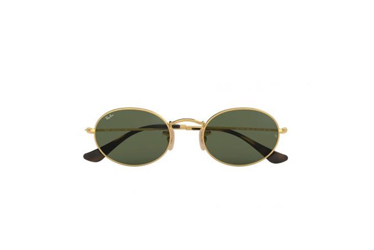 gafas de sol redondas rayban oval flat lenses soloptical María Valdés