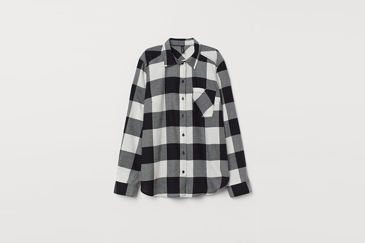 camisa de algodon de cuadros de hym Matilda Djerf