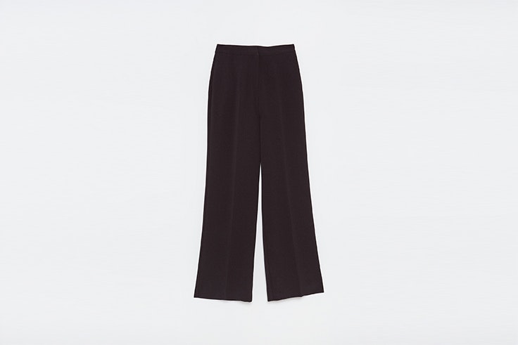 pantalon negro ancho de vestir de Sfera Matilda Djerf