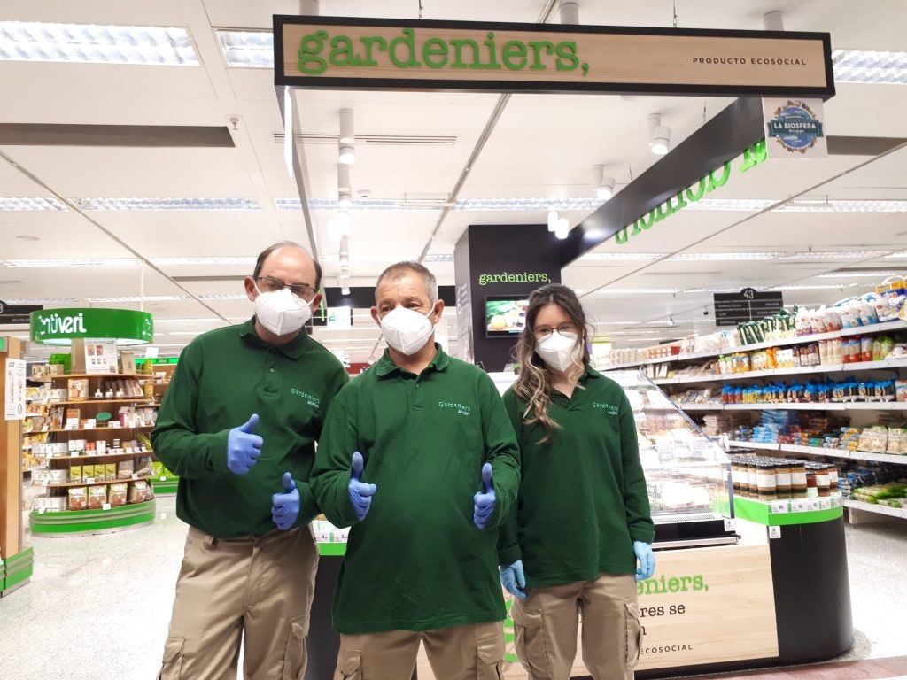 Corner de Gardeniers en el supermercado de GranCasa