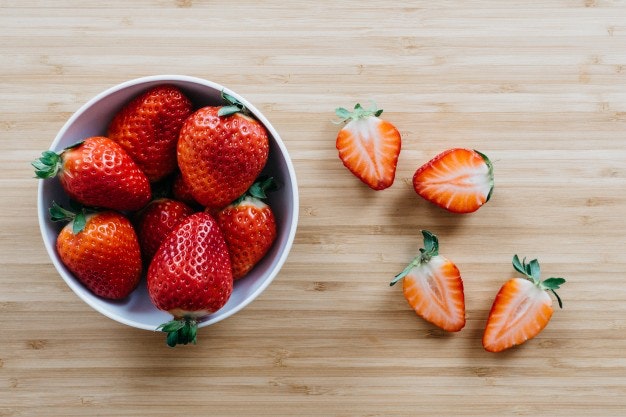 Fresas. Fruta de temporada