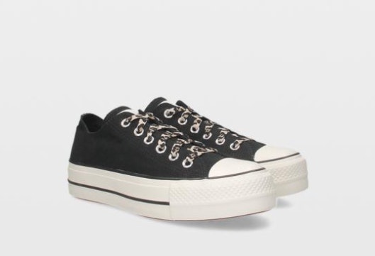 Las zapatillas que no vas a dejar de ver esta temporada Converse Chuck Taylor con estampado 'Animal Print' de Ulanka