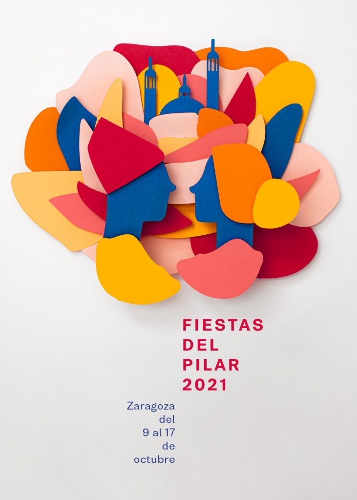 Cartel oficial de las Fiestas del Pilar 2021