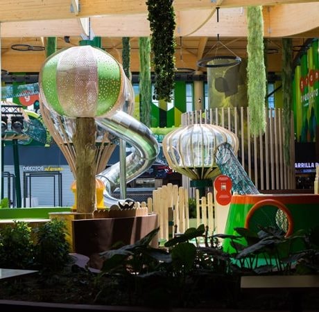 Plan a cubierto para niños en Zaragoza: el playground de GranCasa