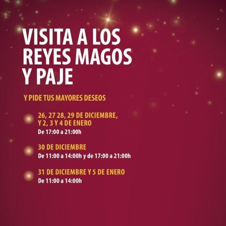 Reyes Magos en la Plaza Central de GranCasa