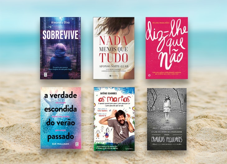 6 livros fresquinhos para ler na praia