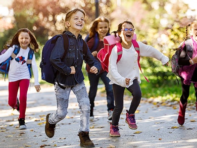 Mãe, pai... olhem esta mochila tão gira!
