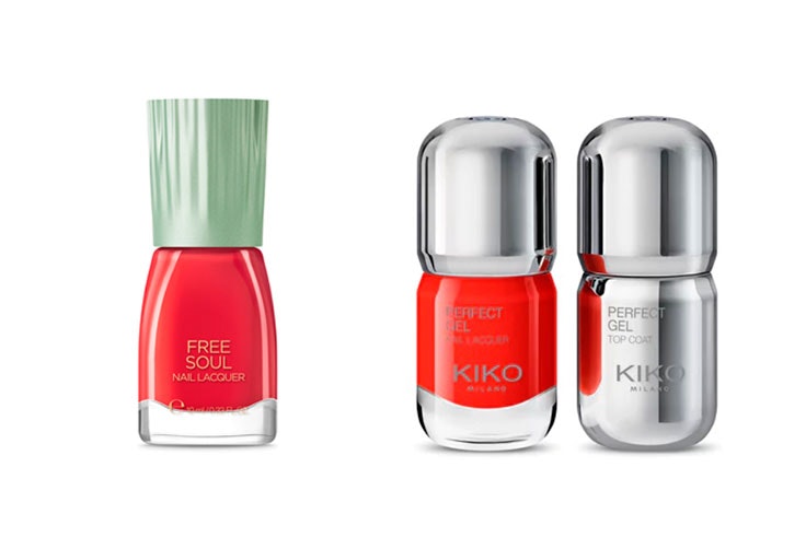 uñas rojas