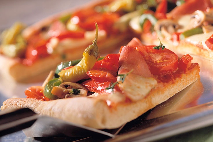 pizza de verduras