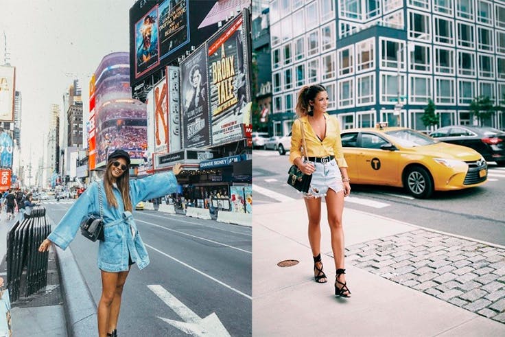 Los jeans están de moda en el estreet style de Nueva York 