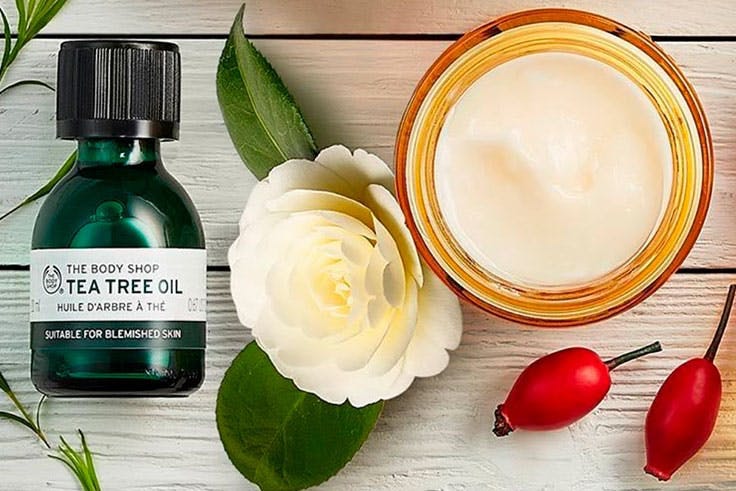Oferta en productos cuidado de la piel The Body Shop