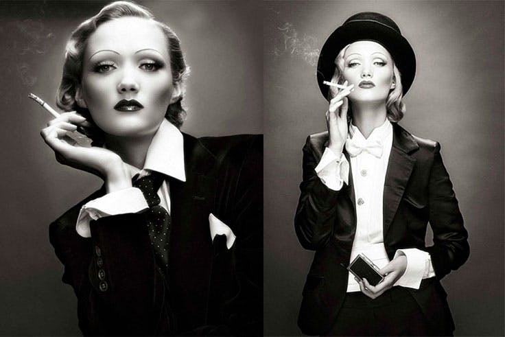 Los looks masculinos de Marlene Dietrich