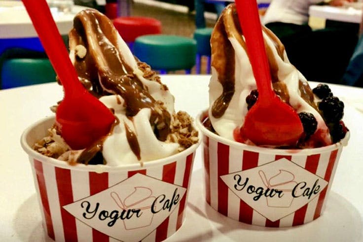 Oferta de la cafetería Yogur Café
