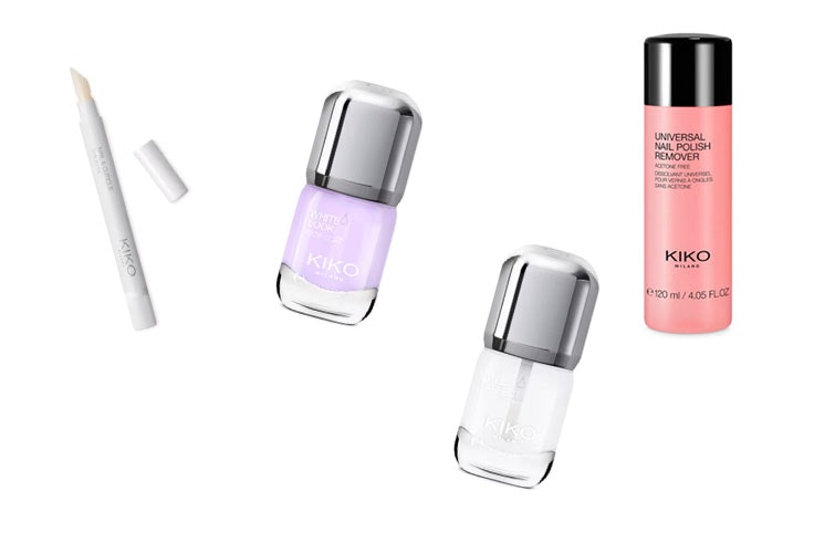 Productos para el cuidado de uñas de la tienda Kiko