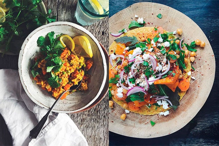 Recetas saludables de Sarah Britton en Instagram