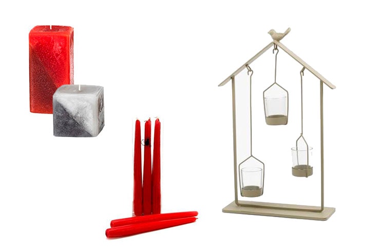 centros de mesa con velas