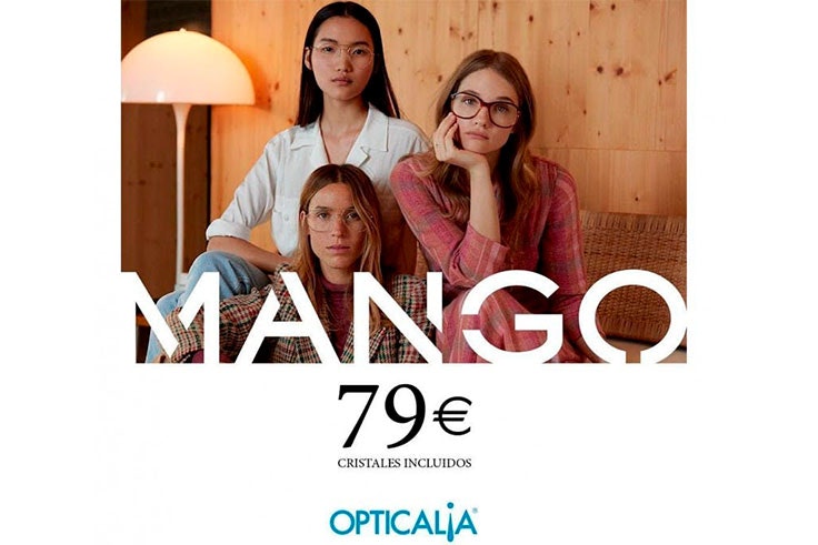 ofertas de opticalia gafas mango