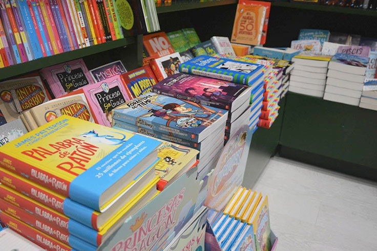 librería taiga