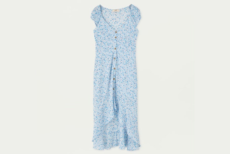 vestido-largo-camisero-estampado-floral-pull-and-bear