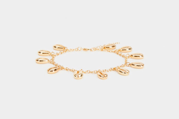 pulsera-dorada-conchas-parfois