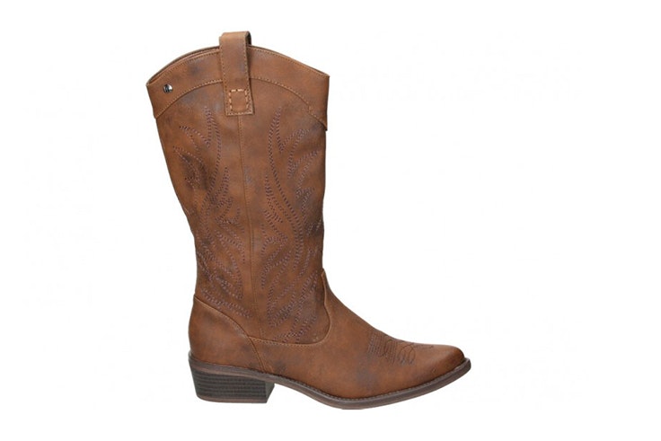 botas altas cowboy marrones Loogo