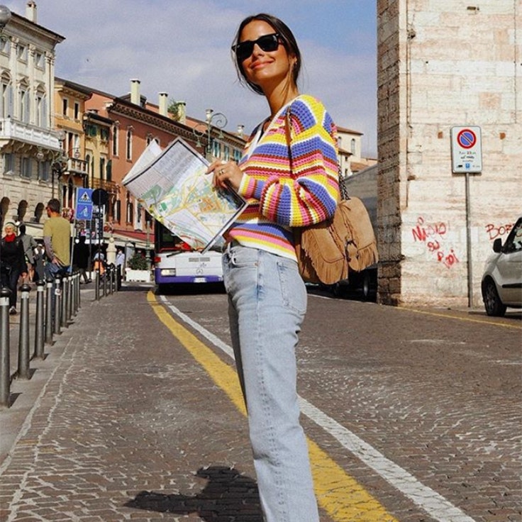 María Fernández Rubíes estilo bolsos de otoño