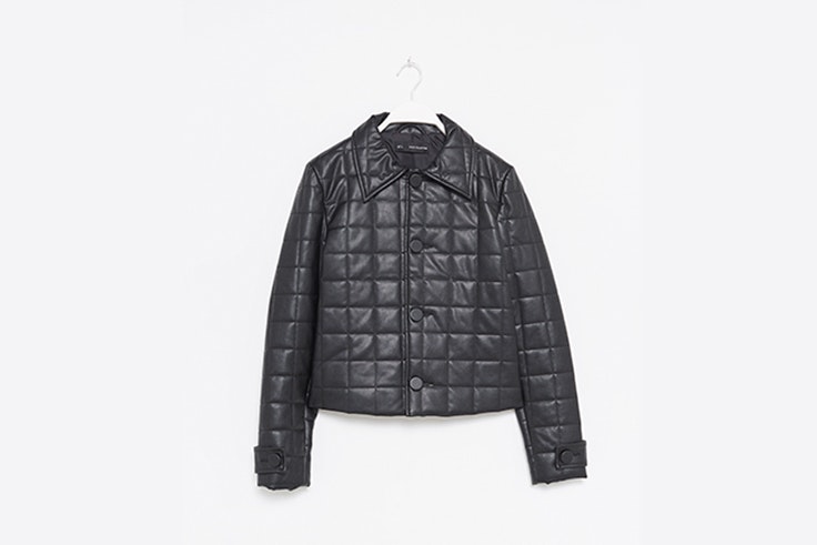 chaqueta efecto piel sfera abrigos de las influencers
