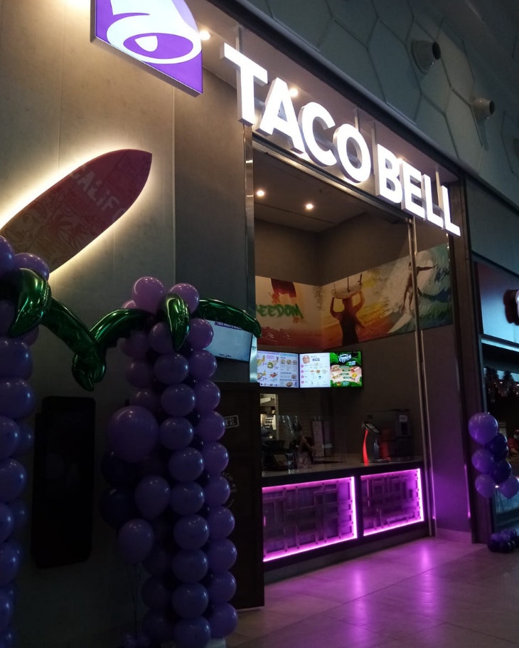 taco bell luz del tajo