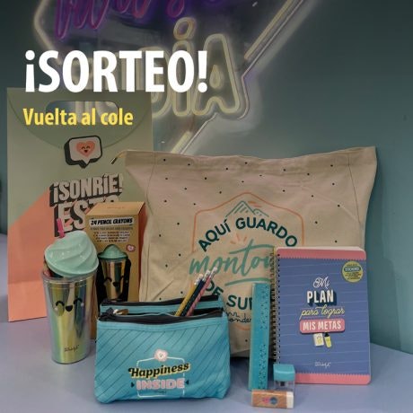 Nuevo sorteo en Instagram y Facebook: Gana un pack para la vuelta al cole de Mr.Wonderful