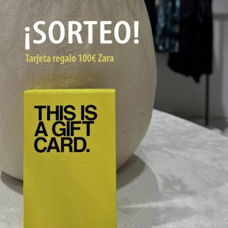 ¡Nuevo sorteo en Instagram y Facebook! Gana una tarjeta de 100€ para gastar en Zara