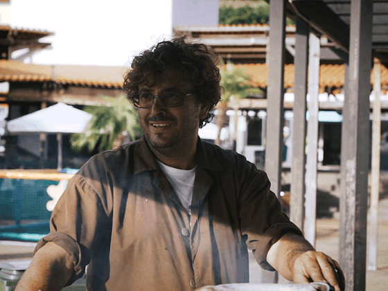 As Castanhas do Paulo estão no seu centro.