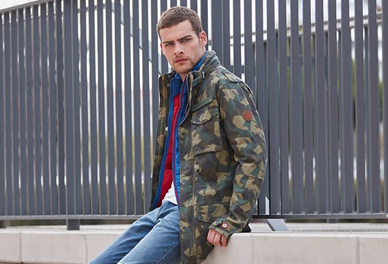 Encontre o casaco perfeito na Timberland