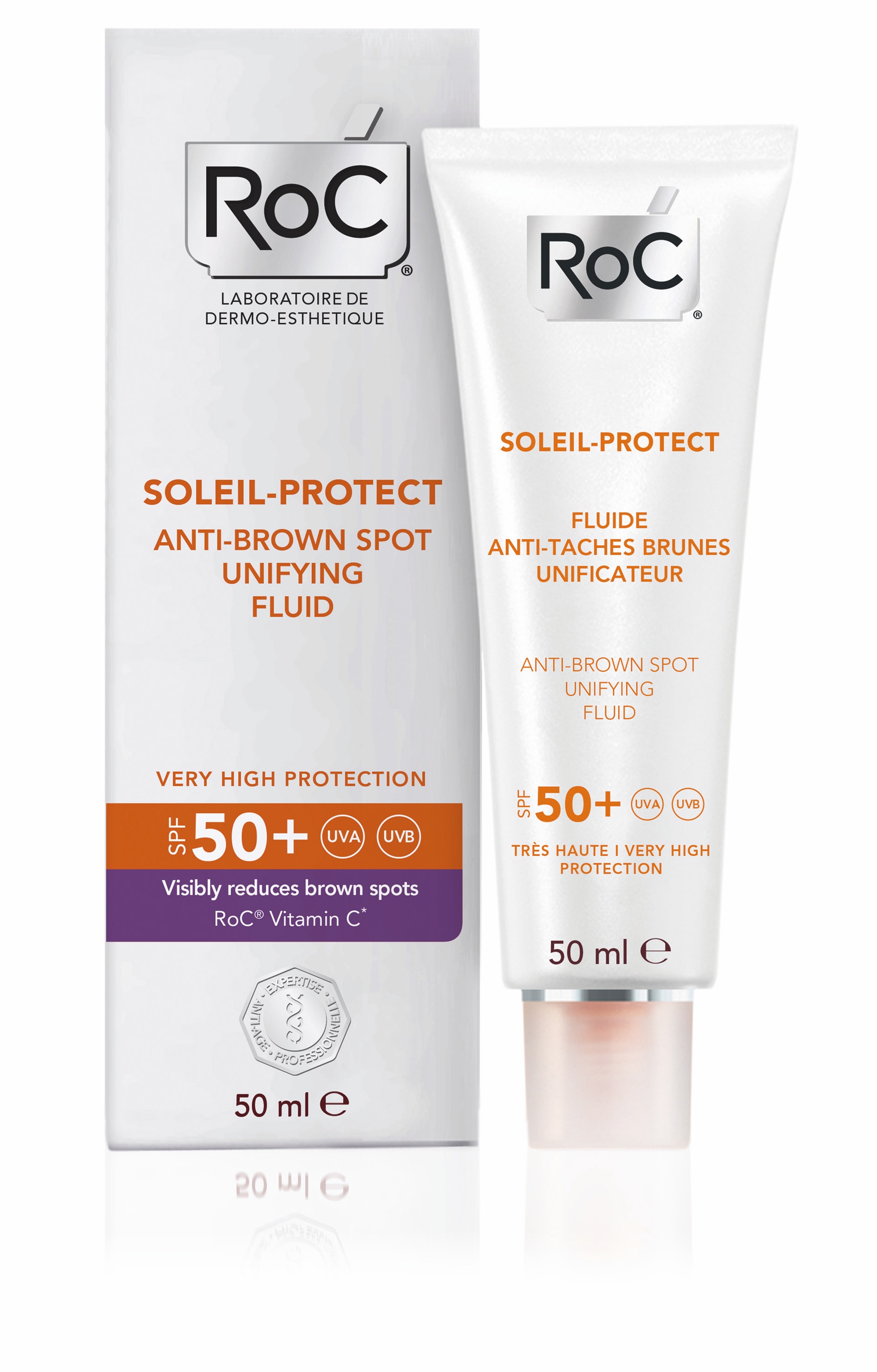 RoC - Soleil Protect Uniformizador Antimanchas Fluido