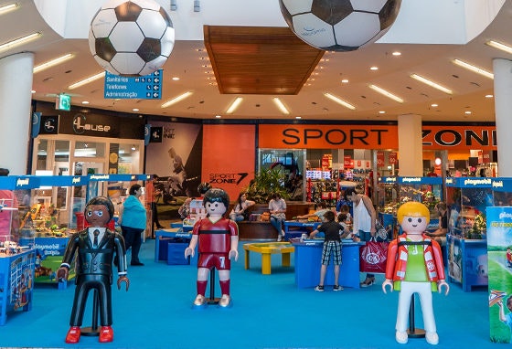 Playmobil: até o CR7 apareceu para a festa