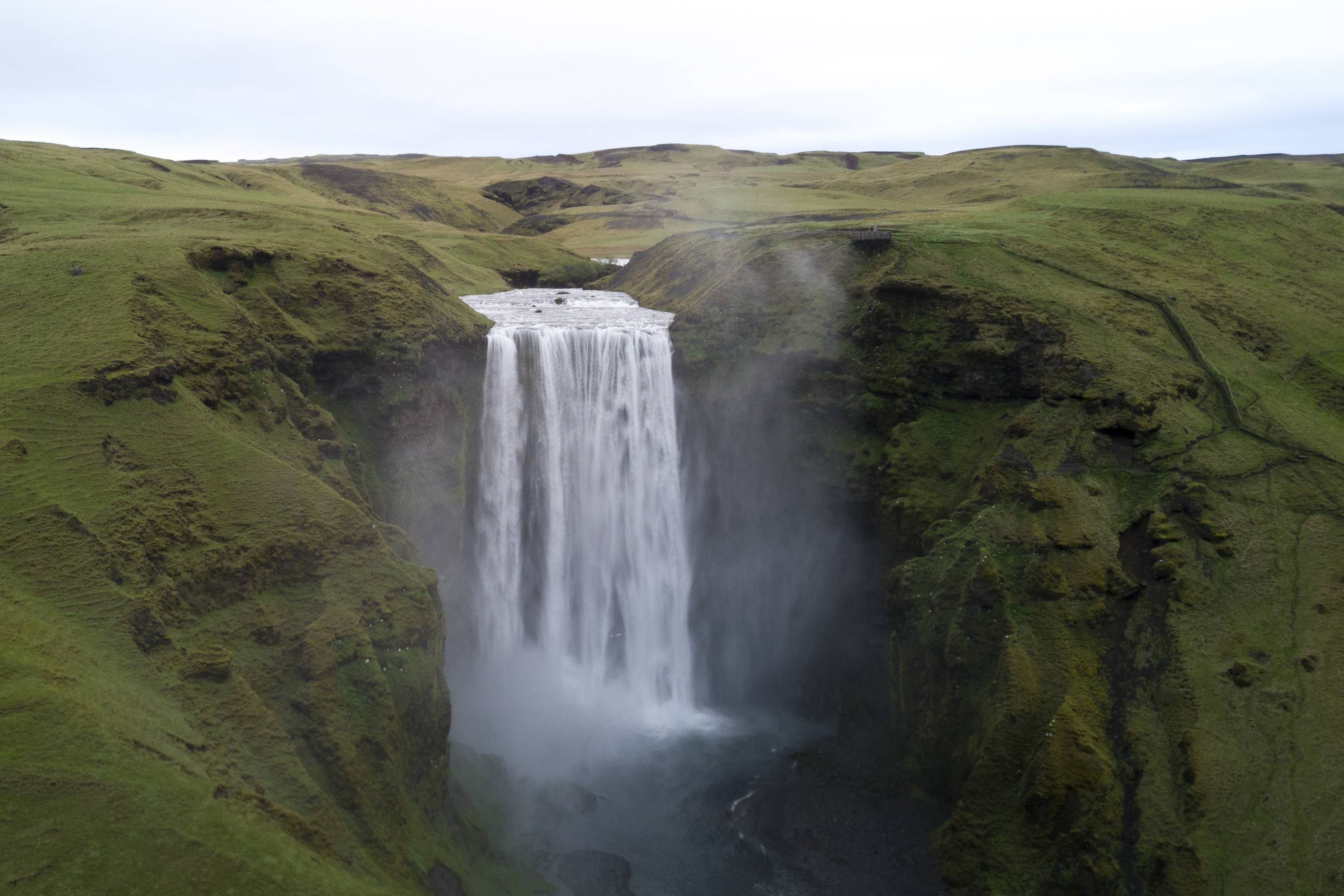 Cascada en Islandia