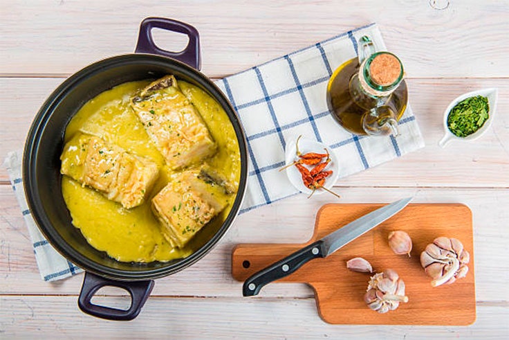 Bacalao al pil-pil.