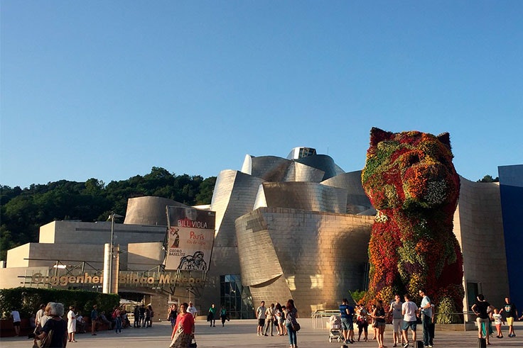 El Museo Guggenheim celebra 20 años desde su apertura.