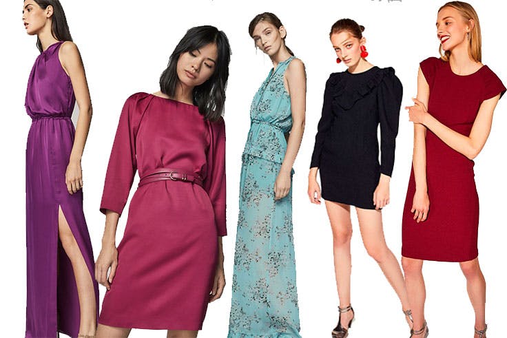 vestidos para bodas en otoño Ropa para ir de invitada a una boda.