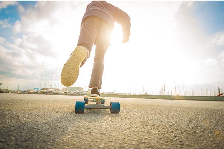 patinar al aire libre