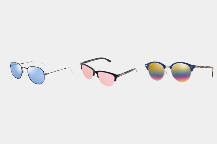 gafas con cristal de colores