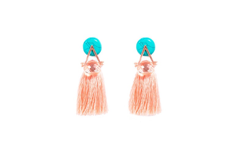 pendientes de flecos
